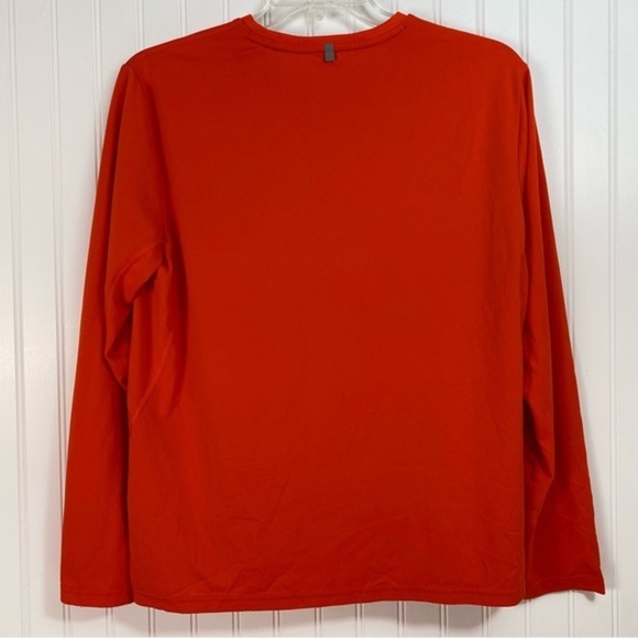 Polo 67 Ralph Lauren Shirt Mens M Orange Performance Long Sleeve Active - Picture 2 of 12